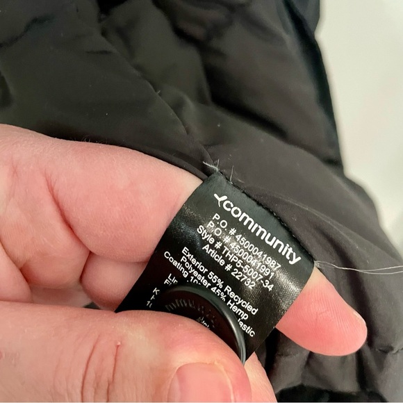 Aritzia Black Hooded Parka - Picture 10 of 11